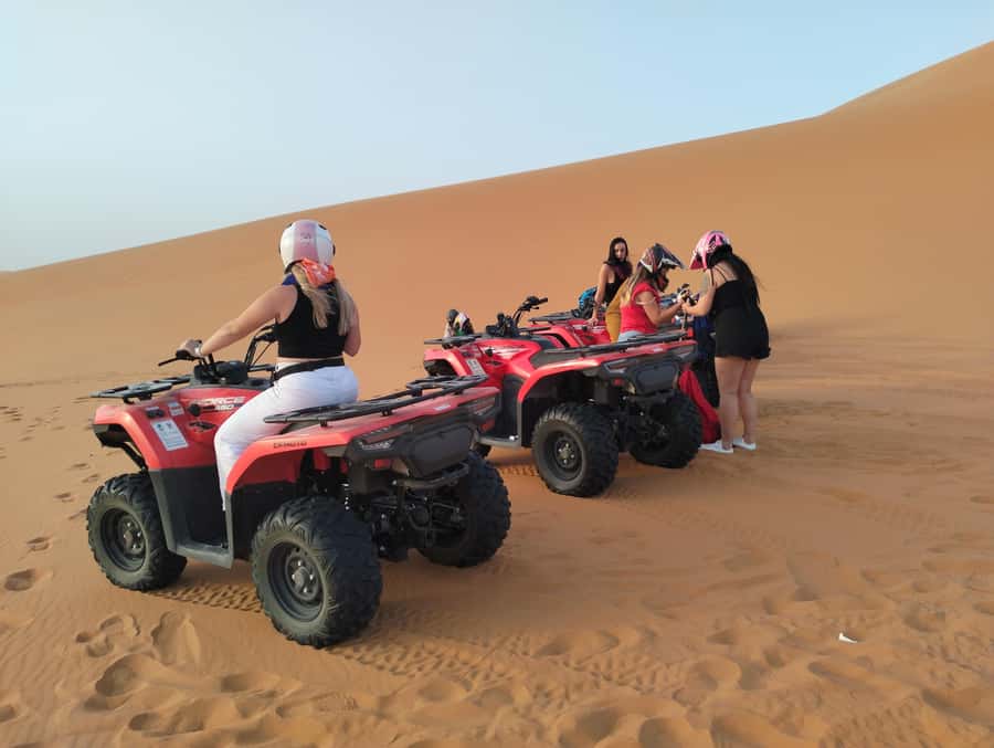 From Marrakech 3 Days Desert Merzouga with Camel & Quad bike - Day one: Marrakech to Ait Ben Haddou and Dades