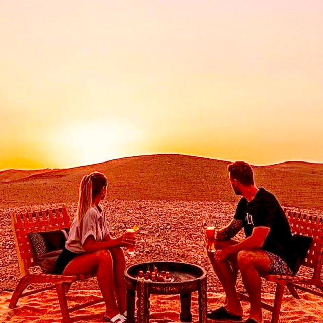 From Marrakech: Agafay Desert Dinner and Optional Camel Ride - Returning to Marrakech after dark