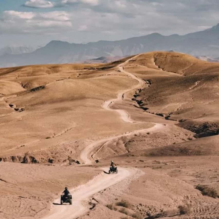 From Marrakech: Agafay Desert Dinner with Quad & Camel Ride - Catching the Agafay evening light