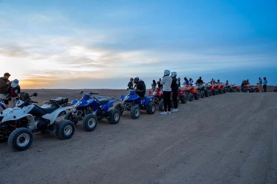 From Marrakech: Agafay Desert Quad Biking with Dinner & Show - Guides, communication, and the human factor