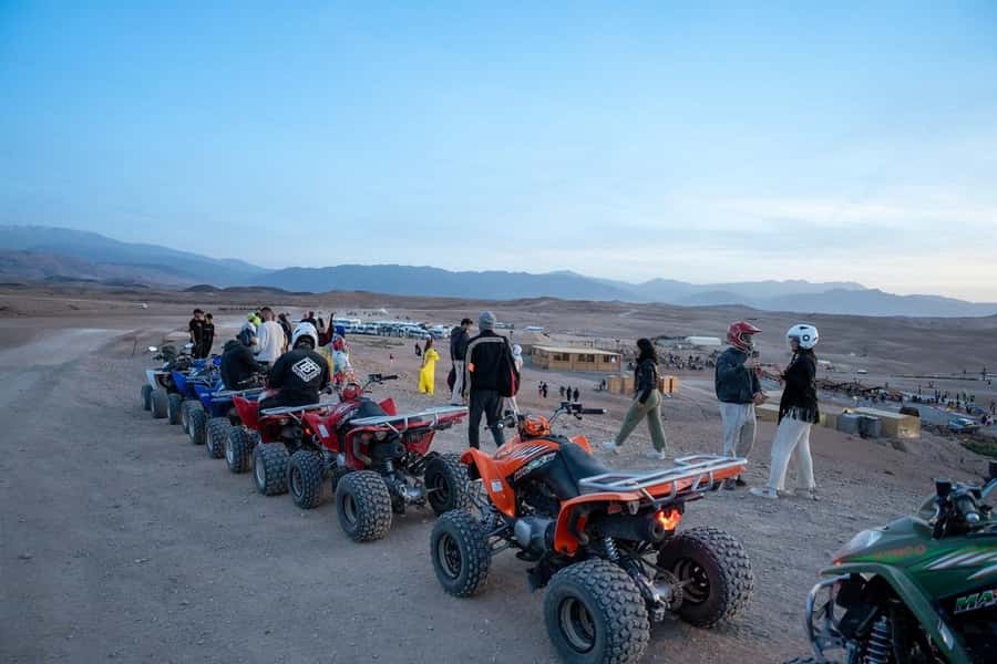 From Marrakech: Agafay Desert Quad Biking with Dinner & Show - Who should book this Agafay outing?