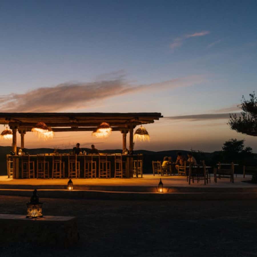 From Marrakech: Agafay Desert Sunset Dinner with Live Show - Music, dancing, and the fire show