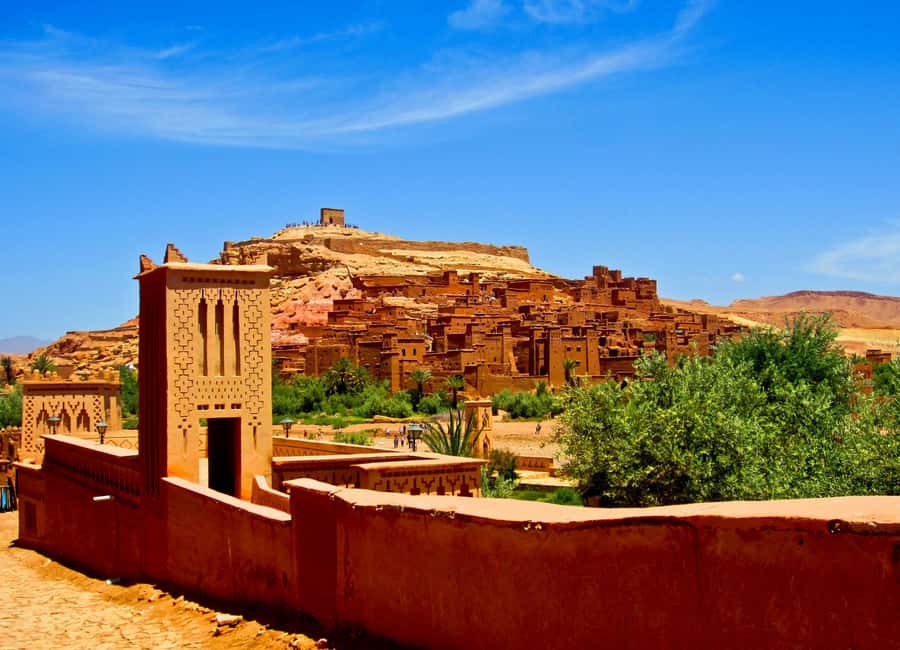 From Marrakech: Ait Benhaddou and Atlas Mountains Day Trip - Entering Ait Benhaddou after the mountain drive