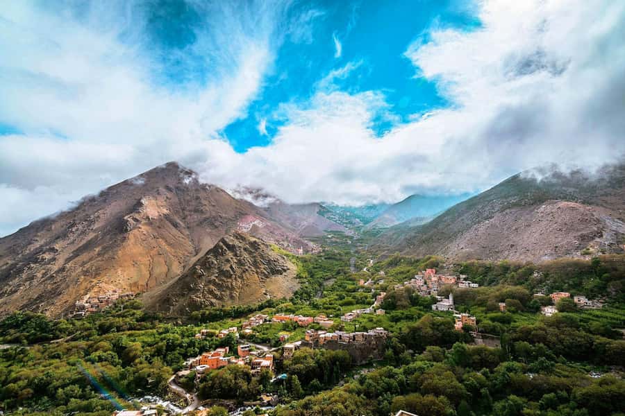 From Marrakech: Atlas Mountains Full-Day Hiking Trip w Lunch - Moulay Brahim and the road into the Atlas