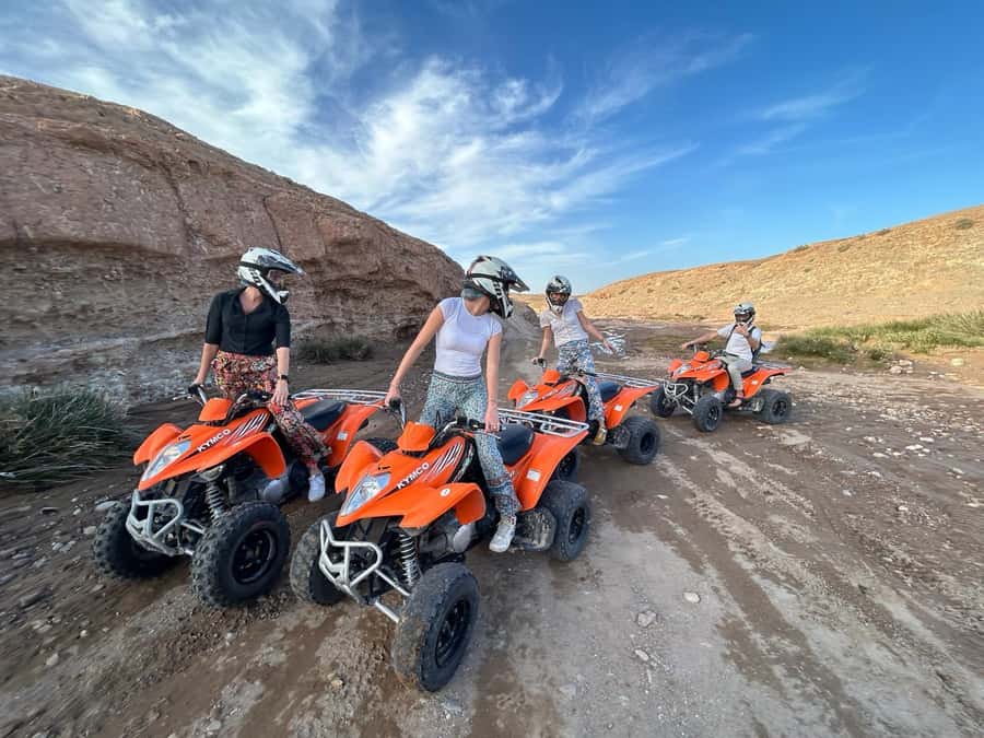 From Marrakech: ATV Quad Bike Tour in Agafay Desert - Leaving Marrakech for Agafay’s stony desert