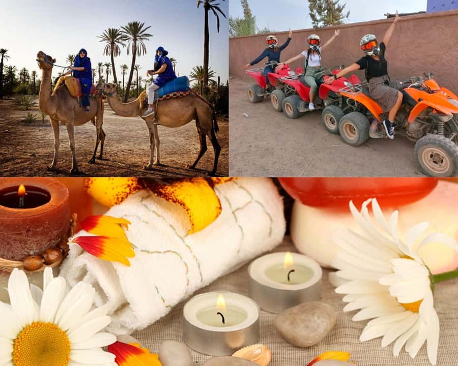 From Marrakech: Camel Ride, Quad Bike & Spa Full-Day Trip - Five things to know before you book