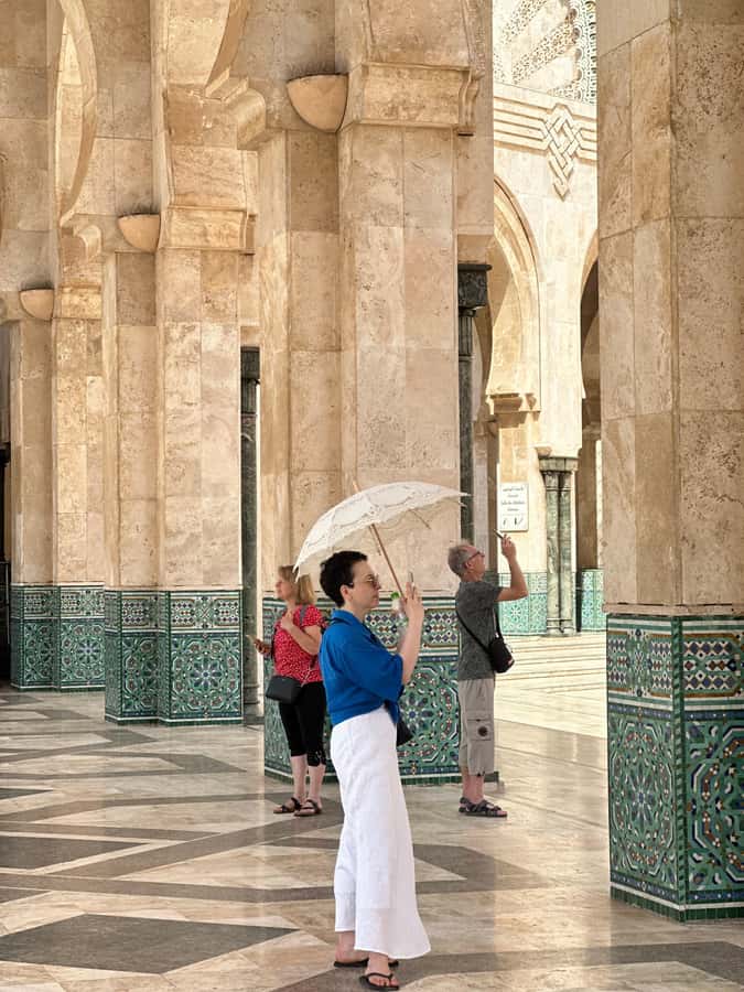 From Marrakech: Casablanca Day Trip by van - Pickup in Marrakech and the long ride north