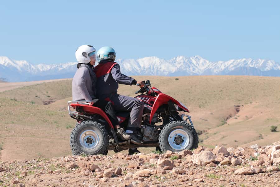 From Marrakech: Guided Quad Biking Tour in Agafay Desert - Quick points to know