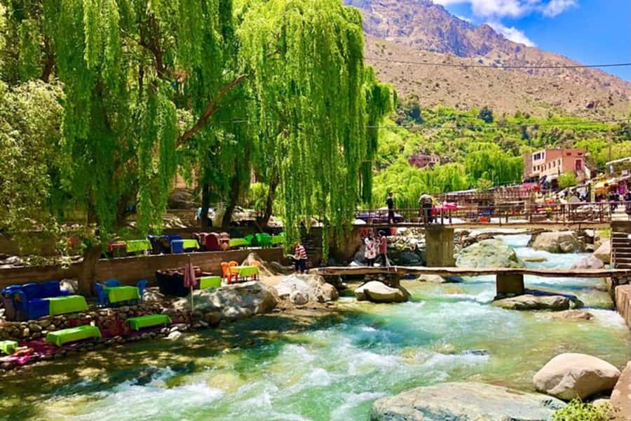 From Marrakech: Half-Day Tour to Atlas Mountains & Ourika - Hiking to the Ourika waterfalls