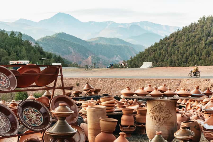 From Marrakech: High Atlas Mountains and 5 Valleys Day Trip - Asni and Tahanaout on the way home