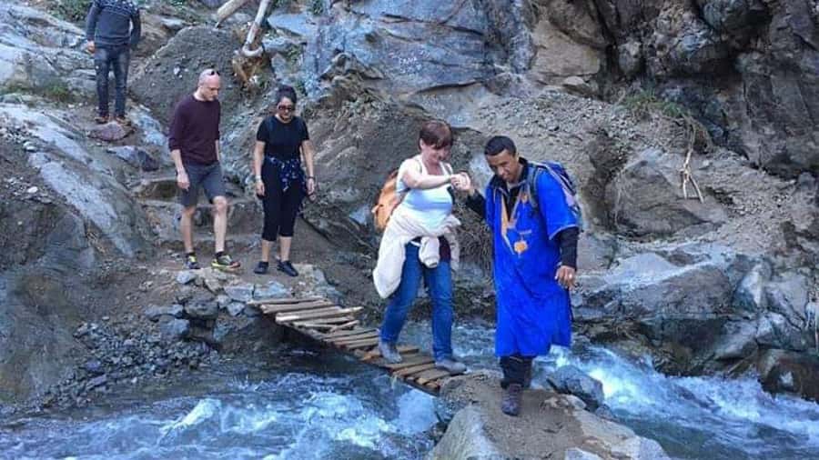 From Marrakech: Imlil Day Trip & lunch in Local Family house - Waterfalls and Toubkal views