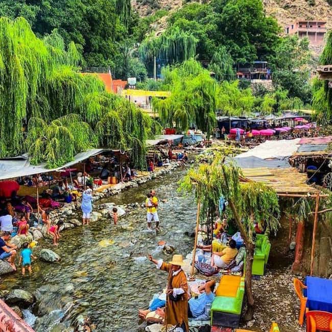 From Marrakech: Ourika Valley Tour with Lunch & Camel Ride - Setti Fatma and the sound of falling water
