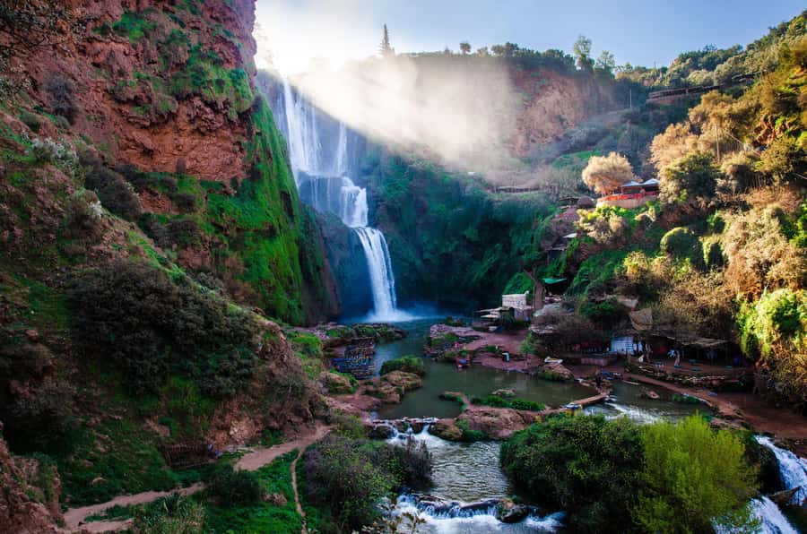 From Marrakech: Ouzoud Waterfalls Guided Tour and Boat Ride - Four hours around the cascades