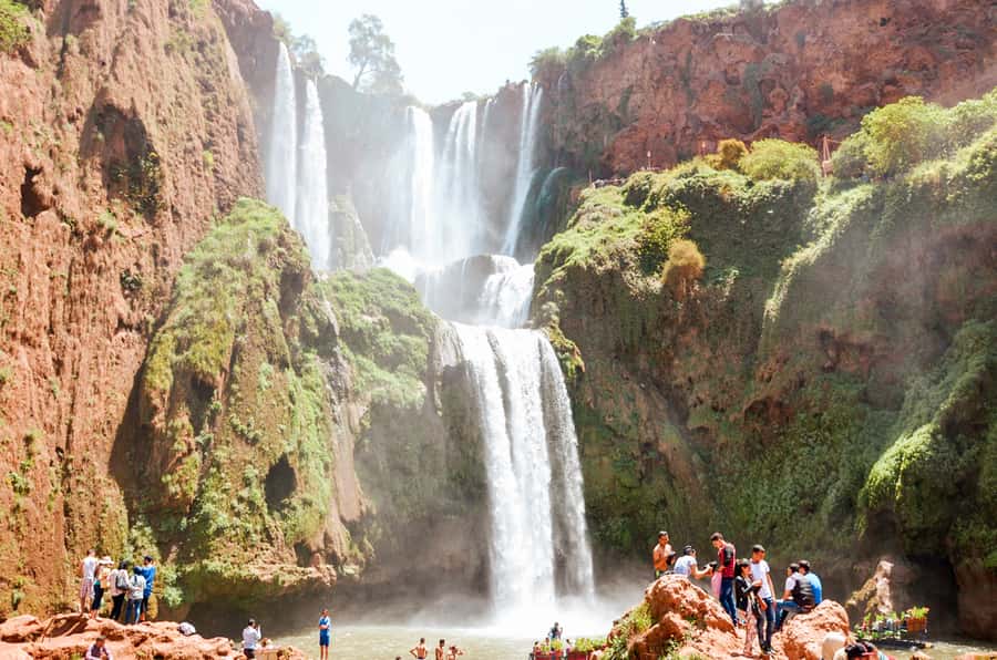From Marrakech: Ouzoud Waterfalls Guided Tour & Boat Ride - The short boat ride into the spray