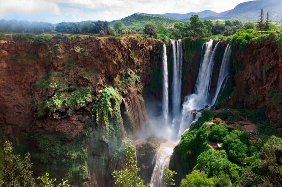 From Marrakech: Ouzoud Waterfalls Guided Tour & Boat Ride - Monkeys, olive trees, and local etiquette