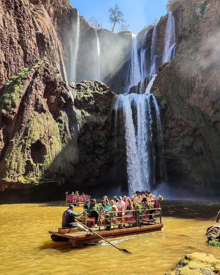 From Marrakech: Ouzoud Waterfalls Guided Trip with Boat Ride - Monkeys, photos, and the human side of the stop