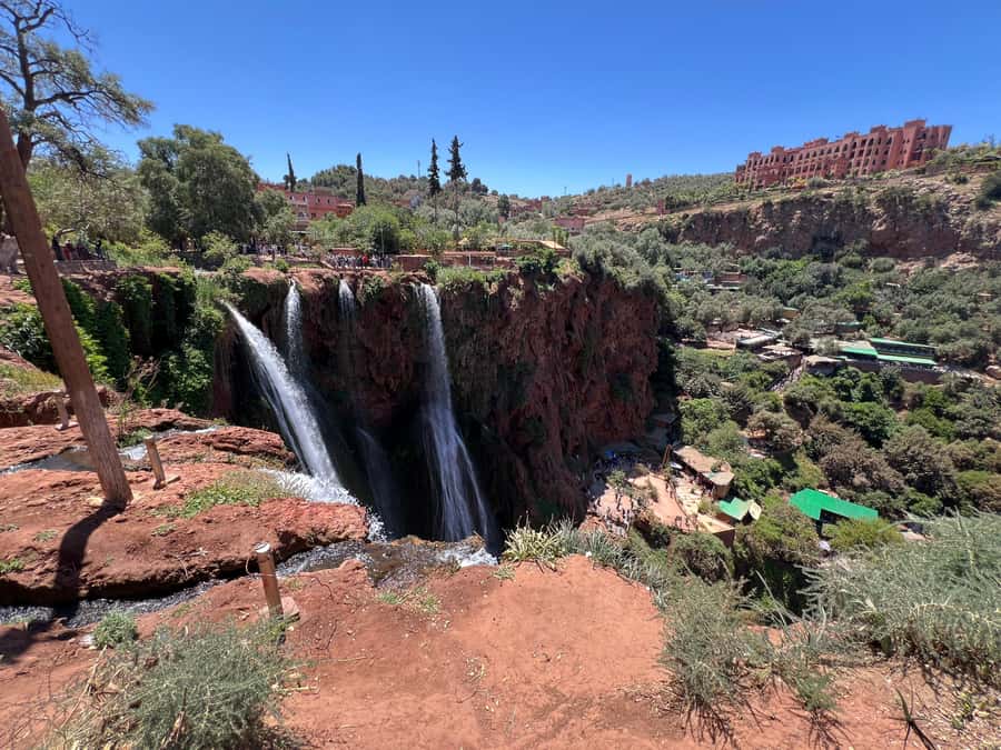 From Marrakech: Ouzoud Waterfalls Local Guided and Boat Ride - Barbary apes, photo stops, and local encounters