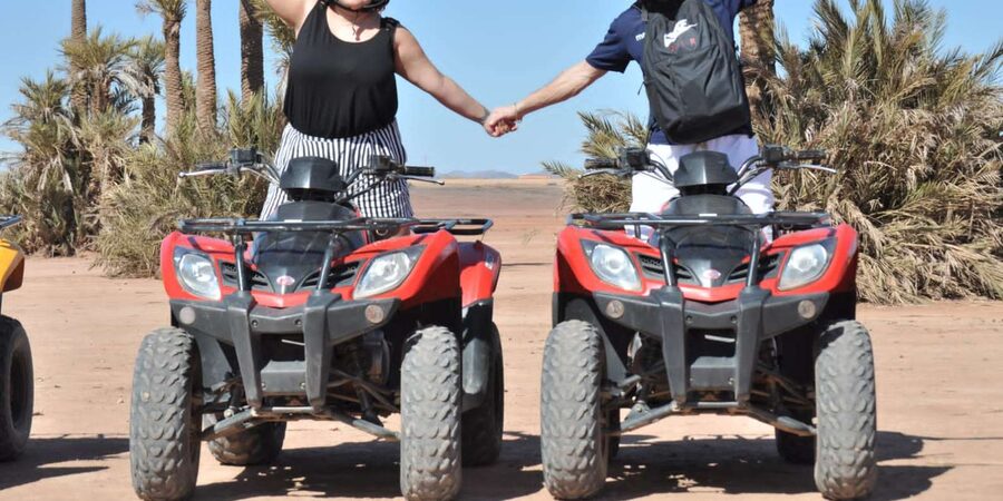 From Marrakech: Palm Grove Quad Bike Tour with Mint Tea - Morning, afternoon, or sunset?