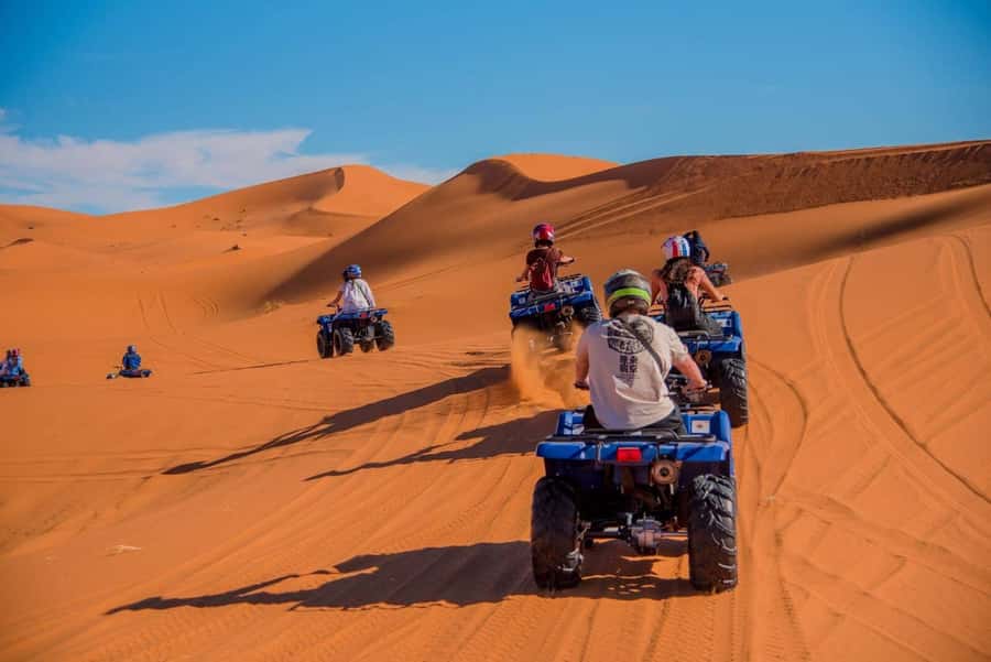 From Marrakech: Quad, Camel, & Dinner 3-Day Merzouga Tour - Dades Valley and the first night in Tinghir