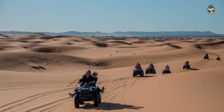 From Marrakech: Quad, Camel, & Dinner 3-Day Merzouga Tour - Dinner, music, and sleeping in the Sahara