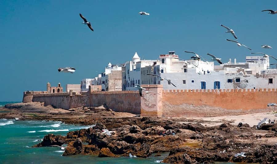 From Marrakech: Small Group to Essaouira & Sekkala Day Trip - Skala fortress and the Atlantic view