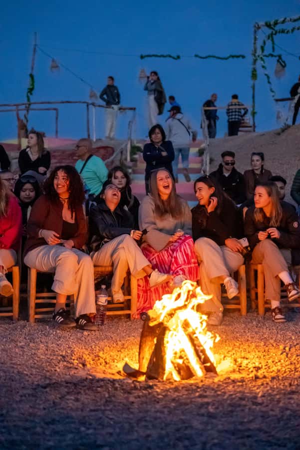 From Marrakech: Sunset Desert Tour with Camel Ride & Dinner - What the argan cooperative adds