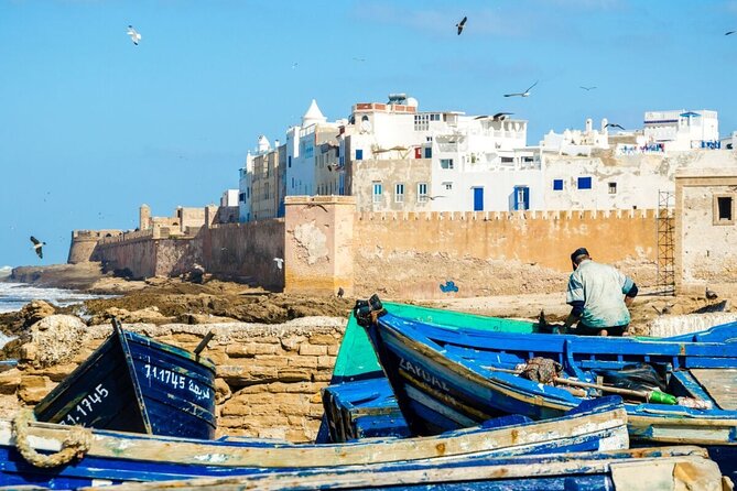 From Marrakech To Essaouira Mogador Full Day Trip | Small-group - The early pickup and long road west