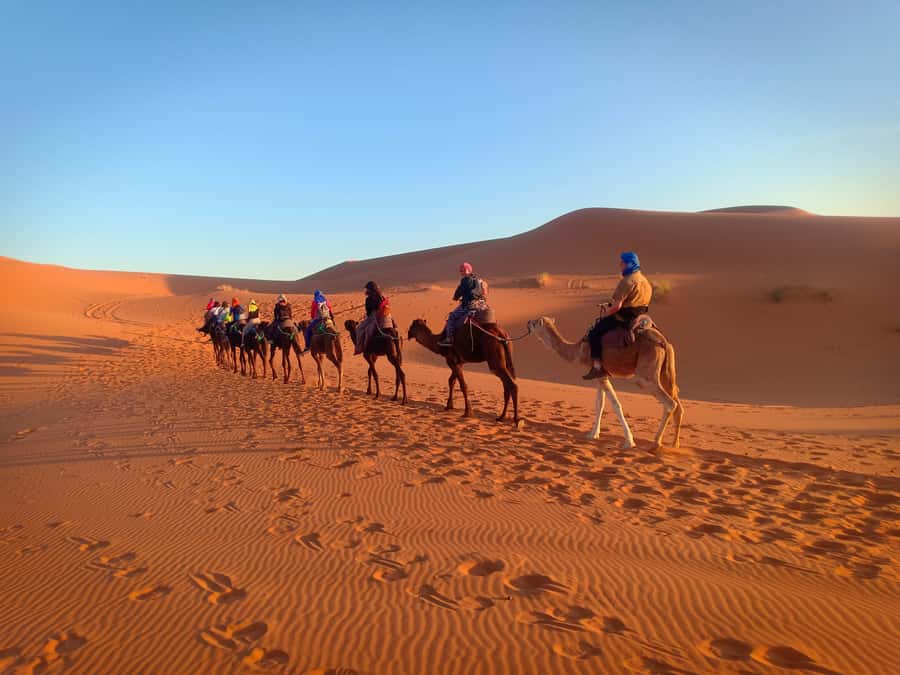 From Marrakech to Merzouga Erg Chebbi: 4-Day Desert Tour - Sleeping in the desert camp