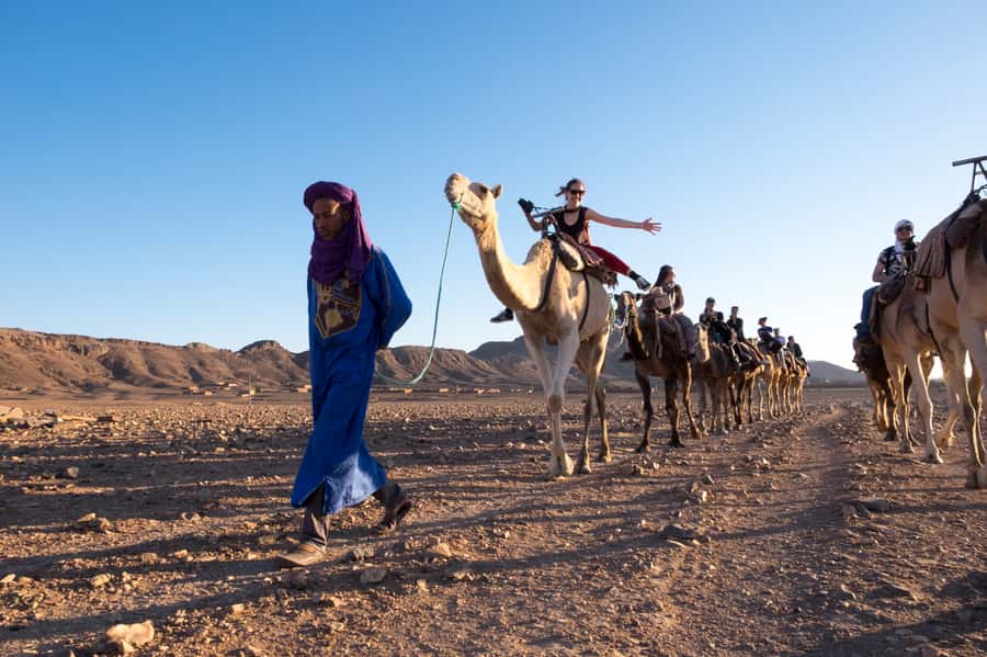 From Marrakech: Zagora 2-Day Desert Safari with Food & Camp - A private tent and a lively campfire