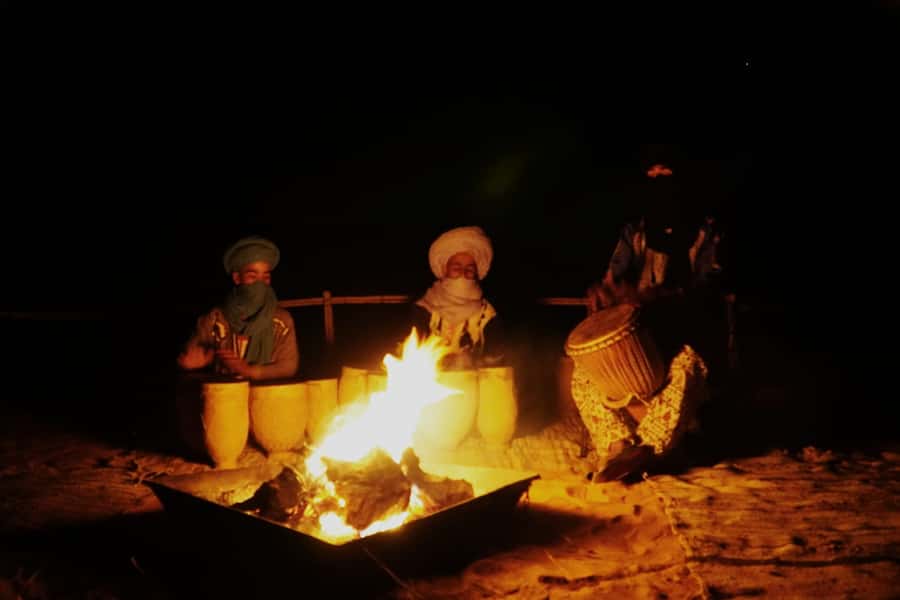 From Merzouga: Desert Overnight in Heated Tent & Camel Ride - Sunrise, breakfast, and the return to the road