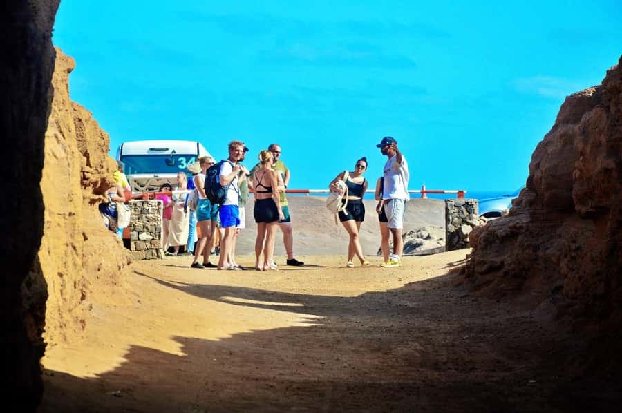 From Sal Island: Blu eye, Salt lake, Lemon Sharks & Palmeira - Santa Maria and Murdeira Bay: starting with coast and water