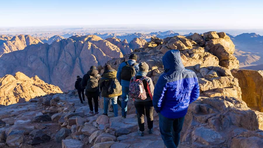 From Sharm: Mount Moses Trekking, Sunrise & Monastery Visit - A night departure from Sharm El Sheikh