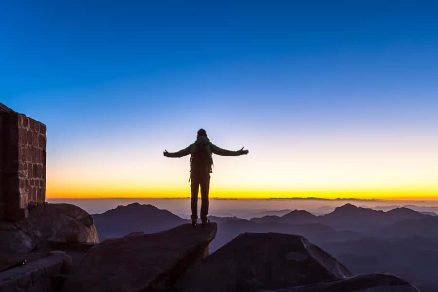 From Sharm: Mount Moses Trekking, Sunrise & Monastery Visit - The final 750 steps are rougher than the number suggests