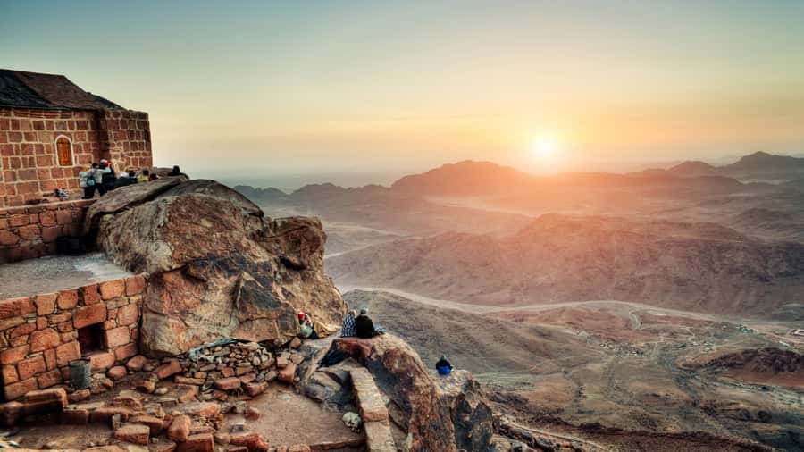 From Sharm: Mount Moses Trekking, Sunrise & Monastery Visit - Sunrise from 2,285 meters