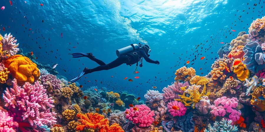 From Sharm: Ras Muhammed & White Island By Boat & intro Dive - Why Ras Muhammad makes a good boat day from Sharm
