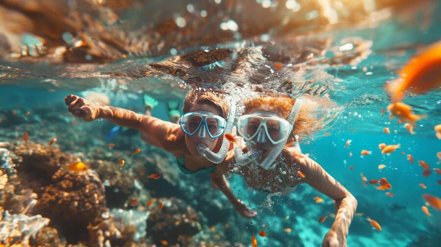 From Sharm: Ras Muhammed & White Island By Boat & intro Dive - The beginner scuba session with an instructor