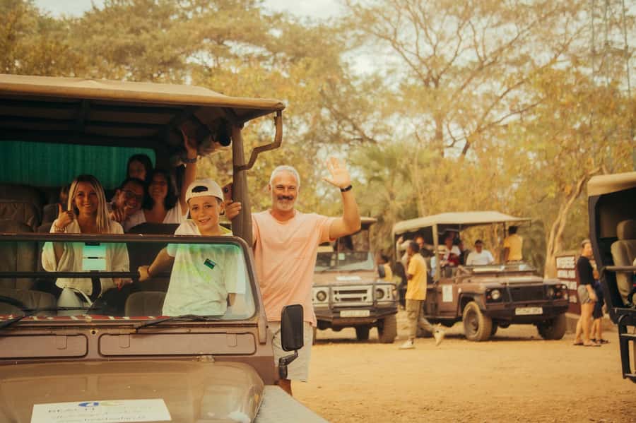 From Zanzibar: Day Selous Game Reserve Safari with Flights - The morning game drive and animal spotting