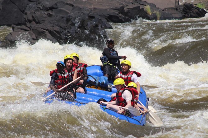 Full Day: Zambezi Whitewater Rafting 1-25 - Starting with an 8:00 am hotel pickup