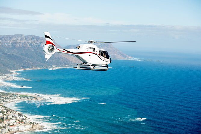 Full Peninsula Scenic Helicopter Flight with Free Boat Cruise - Cape Point and the cliffs of the Cape of Good Hope