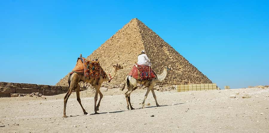Giza: Pyramid, Memphis, Sakkara W/Opt Dahshur & Felucca Tour - Lunch, shopping stops, and optional extras
