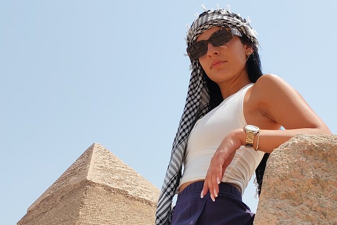 Giza pyramids all inclusive lunch, fees,camel&inside 3rd pyramid - The panorama viewpoint and camel ride