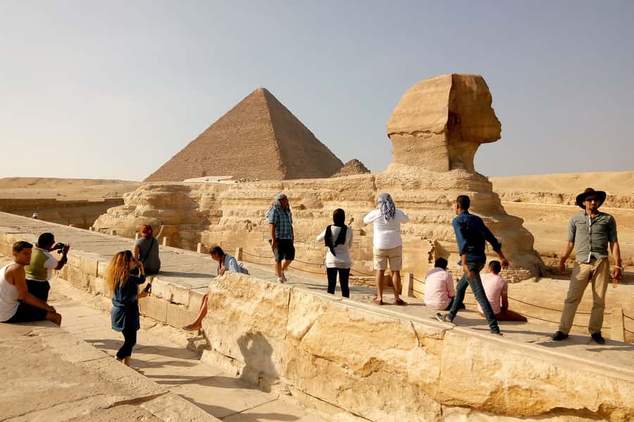 Giza Pyramids and Sphinx: Half-Day Private or Group Tour - Transport, pickup, and the pace of the morning