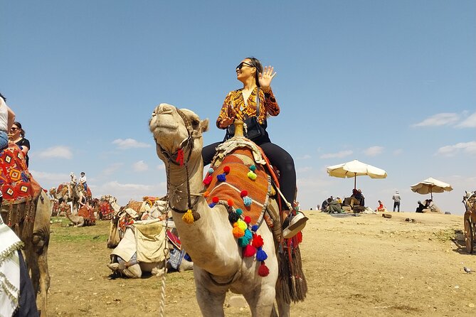 Giza Pyramids, Camel Ride, ATV and Shopping Tour w/ Dinner Cruise - Shopping for Egyptian crafts, with an important warning