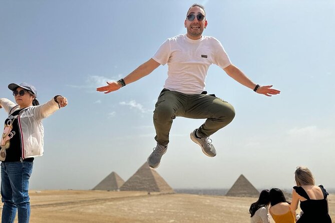 Giza Pyramids, Camel Ride, ATV and Shopping Tour w/ Dinner Cruise - A 15-minute camel ride near the pyramids