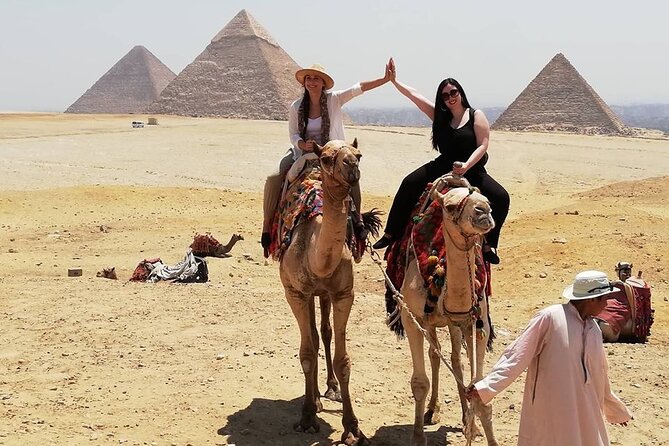 Giza Pyramids, Ride a Camel, Sphinx, Egyptian Museum& Bazaar, Lunch is included. - Khan Al-Khalili for souvenirs and atmosphere