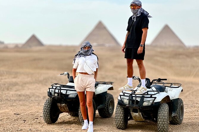Giza pyramids,Sphinx,ATV bike,Camel ride, Dinner cruise& shopping - Who Will Enjoy This Cairo Tour Most