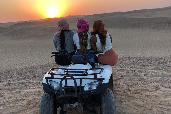 Giza pyramids, Sphinx, ATV bike, Lunch,Camel ride, Dinner cruise& shopping tour - The panoramic viewpoint and the Sphinx