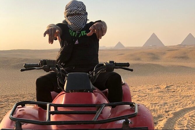 Giza Pyramids,Sphinx,Camel Ride,ATV Bike,Shopping, Dinner cruise - Khafre’s Pyramid and the Giza Plateau