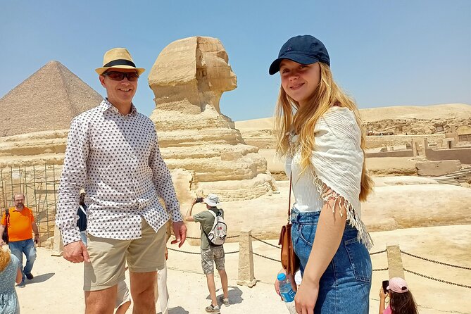 Giza Pyramids, Sphinx, Memphis, Saqqara, with private tour guide - The panoramic viewpoint and camel ride