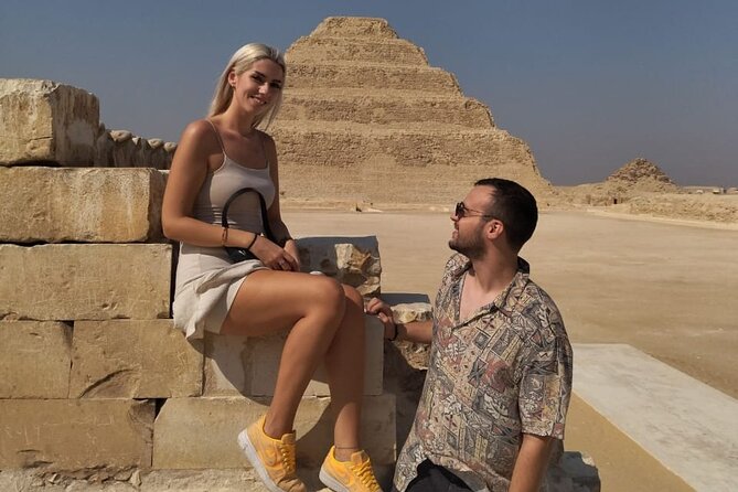 Giza Pyramids, Sphinx, Memphis, Saqqara, with private tour guide - Memphis and the Mit Rahina Museum